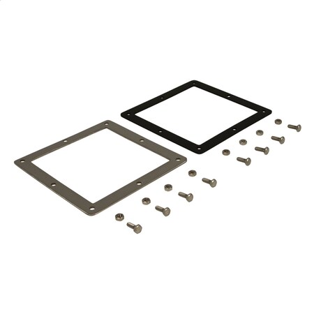 Wiegmann Box Adapter, 3 in. H x 6 in. W x 6 in. L, Stainless Steel SSJWA4